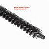 Mini Round Brush Nylon Bristles Short Hair Styling Wooden Handle