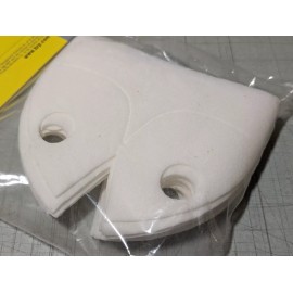 Ski-Doo Lot of 20 Genuine Ski-Doo Vision 180 Helmet Absorbent Pads 4474730001 NEW Masks