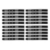 Huhebne 10 Pairs Hard Drive Rails Chassis Accessories Drive Plastic