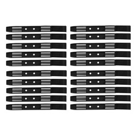 Huhebne 10 Pairs Hard Drive Rails Chassis Accessories Drive Plastic Rails for 3.5 to 5.25 Hard Drive