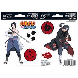 ABYstyle - Naruto SHP - Stickers - 16 x 11 cm - Sasuke / Itachi