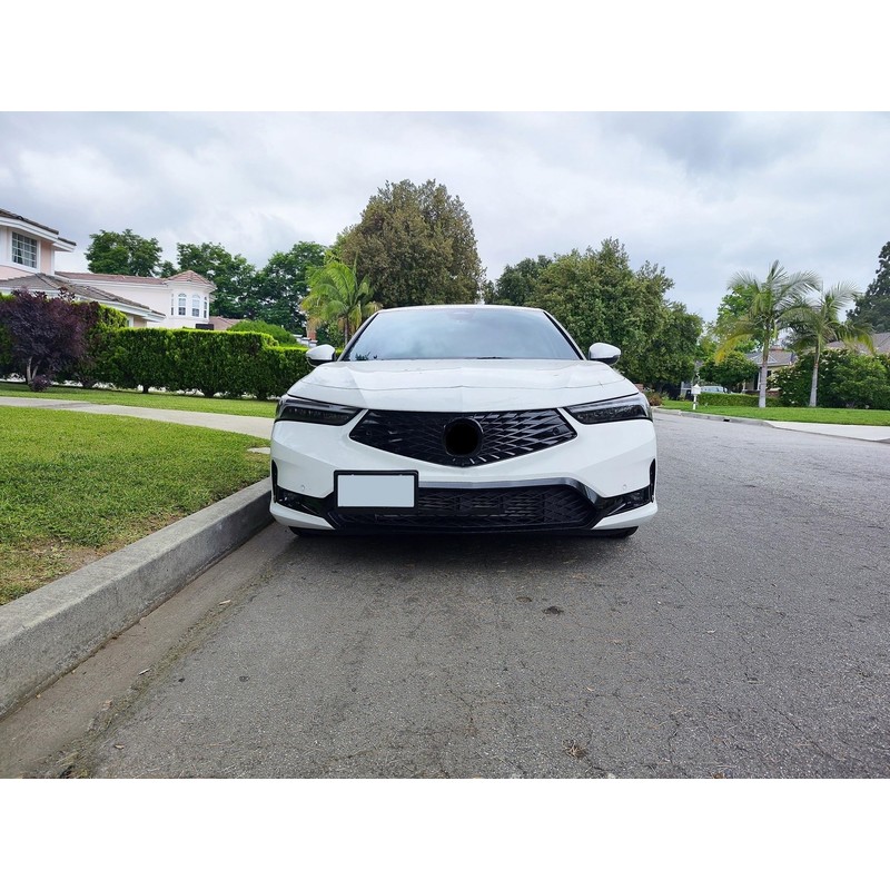 iJDMTOY No Drill Front Grille Mesh Mount License Plate Relocator