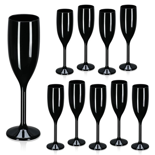 XUWAIDSGN Acrylic Champagne Flutes Toasting Glasses Unbreakable Mimosa Bar Reusable