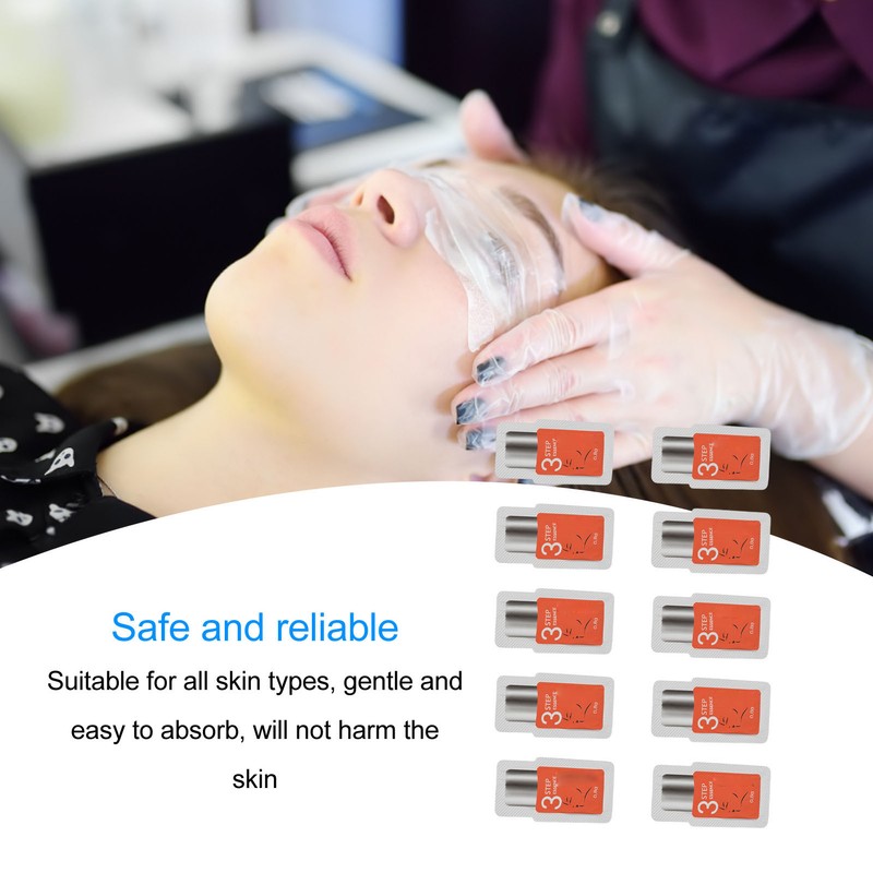 10PCS Eyelash Enhancer Nutrient Gentle Professional Eyelash Nourishing Repair Serum
