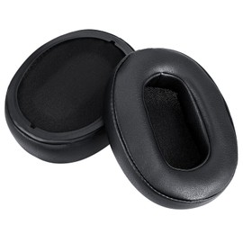 MMOBIEL Replacement Ear Pads for Sony WH-XB900N / WH-CH710N / WH-CH720N / WH-RF400 / MDR-RF895RK Headphones Memory Foam and Protein PU Headphones Ear Pads - Headphone Replacement Pads - Black