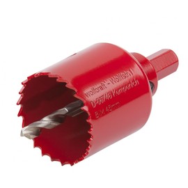 wolfcraft Bi-Metal Hole Saw I 5470000 I for Drywall Materials, Wood, Plastics and Metals, Cutting Depth 40 mm