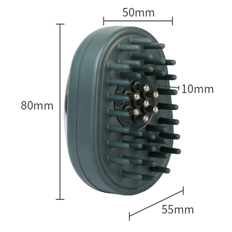 Scalp Applicator Comb Metal ABS Portable Electric Hair Treatment Head