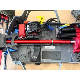 GMX Aluminum Center CVD Driveshaft W/ Spring Arrma TYPHON 4x4 3s BLX Red