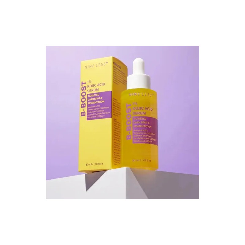 Sérum Antimanchas Nineless B-Boost con 1% Ácido Kójico y Niacinamida