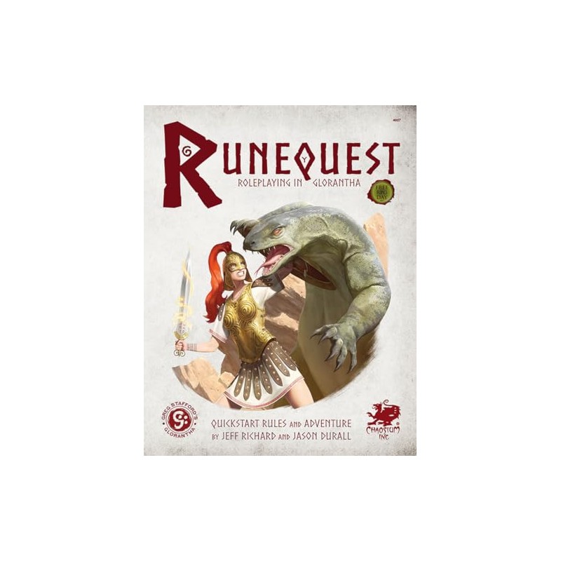Runequest: Roleplaying in Glorantha Quick Start