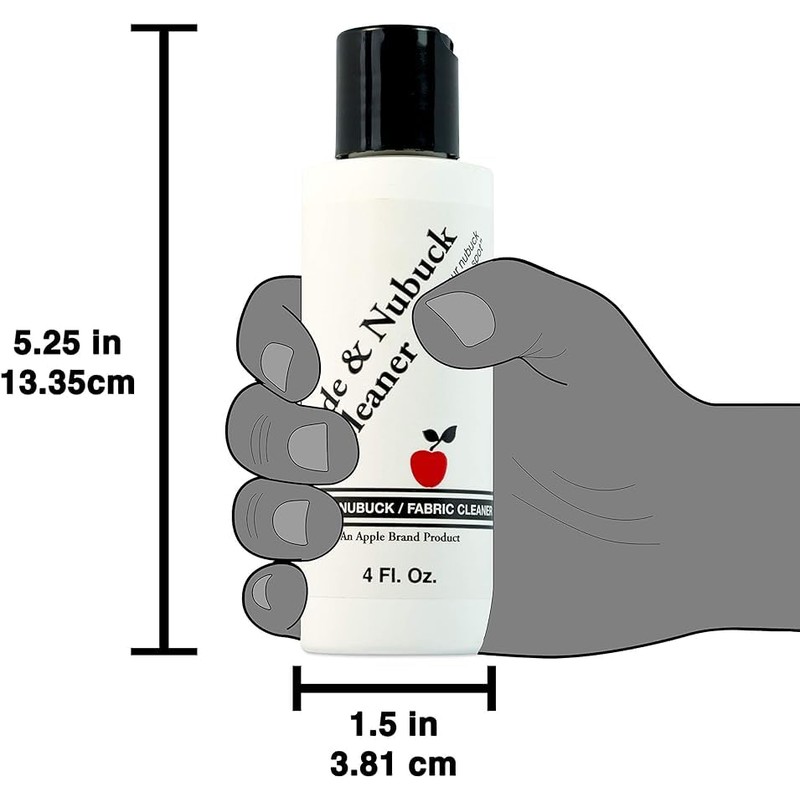 Apple Brand Suede & Nubuck/Fabric Cleaner 4 oz.
