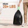 Pupzle 1.3 Gal Dog Poop Bin Liners, Trash Can Liners,