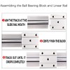 SBR25UU 25mm Linear Bearing Block 2Pcs, 2 Pack 25mm Linear