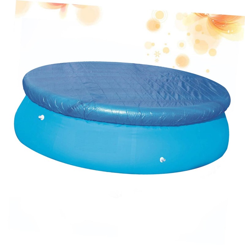 Mipcase Round Pool Cover Durable Cover for Inflatable Frame Pools
