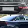 Lamoutor 43Pcs Car Emblem Letters Sticker DIY 3D Chrome Number