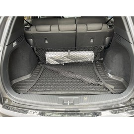 EACCESSORIES EA (Qty.2) Rear Trunk Organizer Cargo Nets for Honda HR-V 2016-2025 – Floor+Envelope Style Cargo Nets for SUV Truck – Premium Mesh Elastic Car Trunk Organizer – Compatible with Honda HR-V