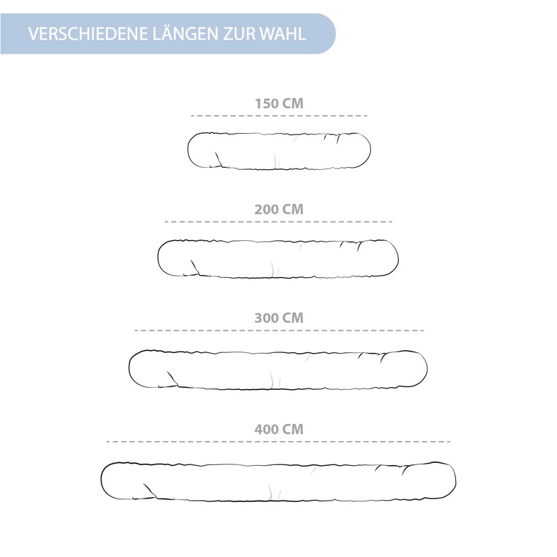 Totsy Baby Side Sleeper Pillow, Body Pillow, Long Bed Roll,