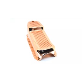 CFR Performance ALUMINUM 1986-02 CHEVY SB 283-350 STOCK CAPACITY OIL PAN RETRO FINNED - COPPER