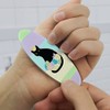 Easter Egg Black Cat Double-Sided Oval Nail File Emery Board