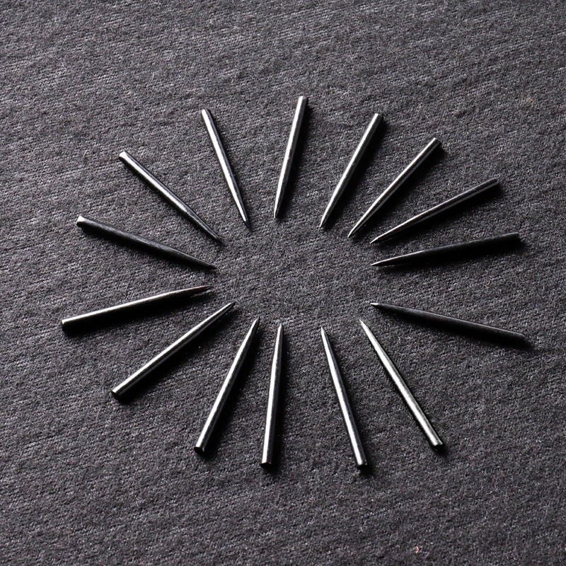 CyeeLife Replacement Steel Dart Points,Length 30mm,15 piece set,Dart accessories,Black
