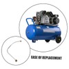 SHINEOFI 2pcs Aluminum Air Compressor Lightweight Durable Replacement Parts Compatibility