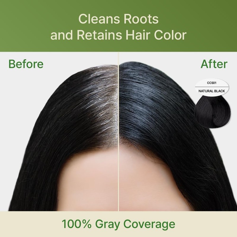 Red by Kiss Quick Cover Natural Herbal Color Change Shampoo