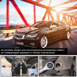 PRITOK Suspension Strut Spreader Tool: Car Suspension Split Hub Steering Knuckle Spreader, Suspension Strut Hub Steering Knuckle Spreader, Universal Strut Spreader Tool for Most Vehicle Brand, Model