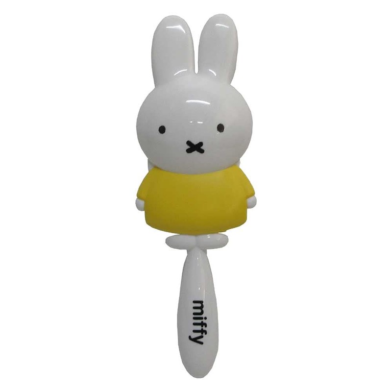 miffy Die-Cut Hair Brush, Red
