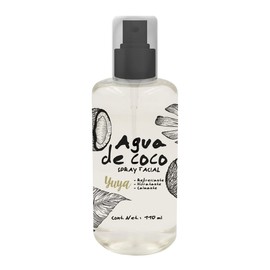 Yuya - Agua de Coco hidratante enriquecido con aloe vera y ginseng, 110 ml                                                                            