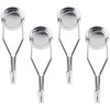 Sensei Pack of 4 Neodymium Magnets with Rotating Hook Diameter