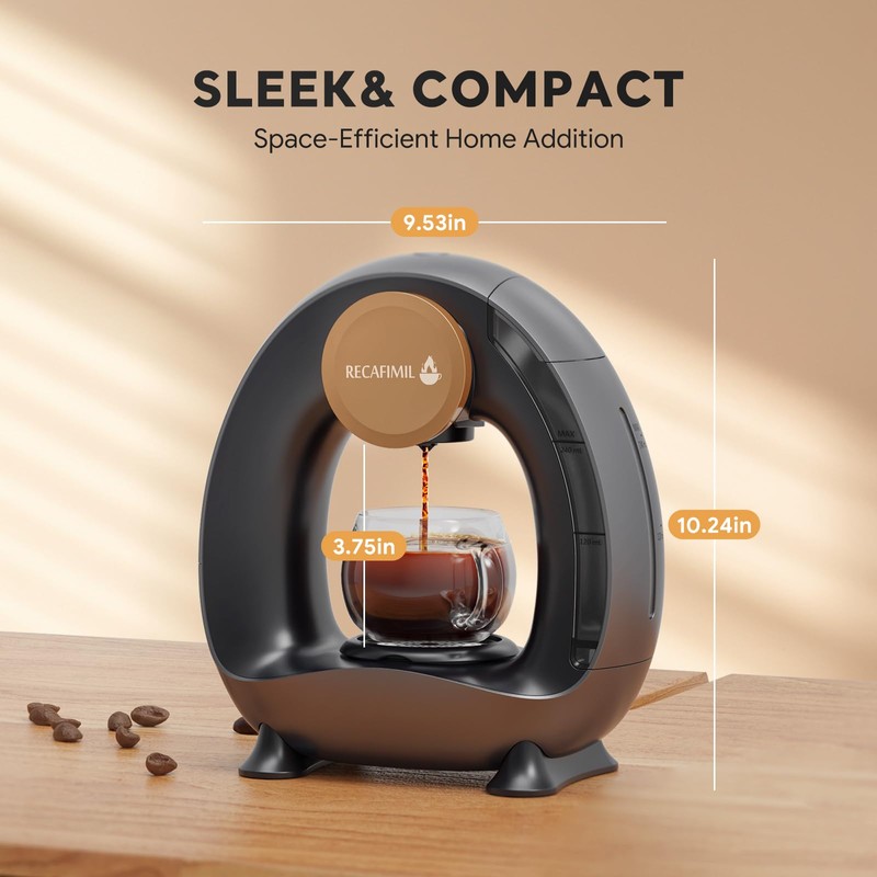 Single Serve Coffee Maker For K Cup Pod and Coffee