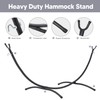 SUNCREAT Stand Alone Hammocks for Outside, 2 Person Self Standing