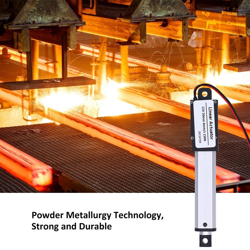 Linear Motion Actuators, 50mm Stroke, DC 12V, Low Noise Internal