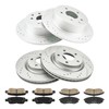 Torchbeam Front and Rear Brake Pad & Rotor Kit Brake