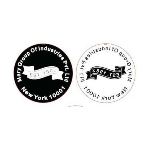 IDEAL Embosser with Company Name and EST. Year-CRS1-1.62