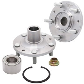 [2-Pack] BR930177k FRONT Wheel Hub Bearing Assembly Repair Kit Compatible with 2006-2012 Ford Fusion, 2006 Lincoln Zephyr, 2003-2008 Mazda 6, 2006-2011 Mercury Milan, 2007-2012 Lincoln MKZ