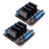 2pcs 5V 12V 24V Solid State Relay 4 Channel 4-Way