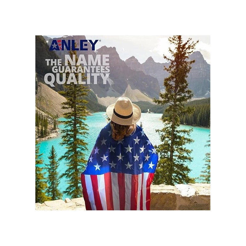 Anley American Flag Cape 3 x 5 FT - USA