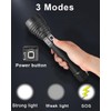 Rechargeable Flashlight High Lumens, Super Bright Handheld LED Flashlights, High