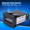 Pulse Counter, Electromagnetic Counter 6 Digits Pulse Counter Electronic Industrial