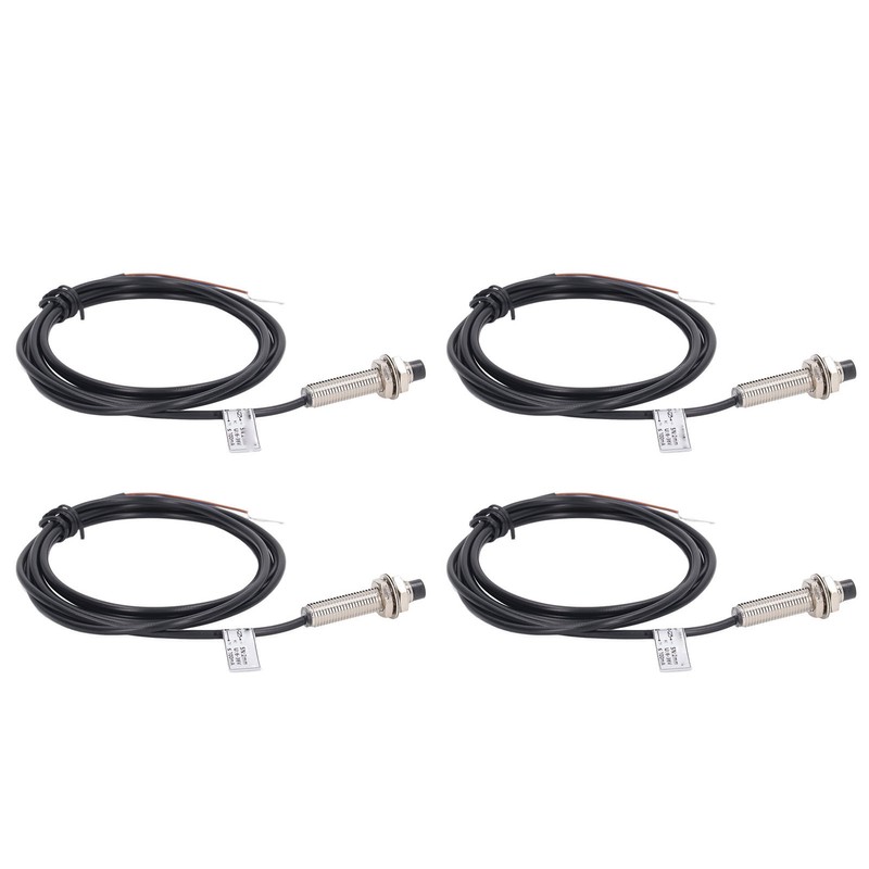 4 Sets 8mm Proximity Sensor Inductive Proximity Switch NPN 2