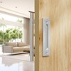 WOLFBIRD 30CM Sliding Barn Door Handle Stainless Steel Pull and