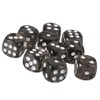 Yiotfandoll 10PCS Polyhedral Dice D6 Dice 16mm Acrylic Dice Game