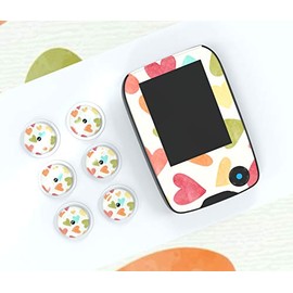 Sticker Freestyle Libre 1 and 2 Stickers for Readers and Sensors [Hearts]