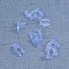 CIYODO 50pcs Pack PVC Led Rope Light Clips Holder Cord