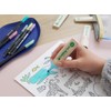 edding 24 EcoLine Highlighters, Pastel Purple, 10 Highlighters, Chiseling Tip