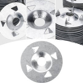 300 Pcs Foam Board Fasteners - 1-1/8 Inch Metal Washers for Fixing Installation