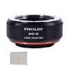 PHOLSY Manual Lens Adapter: Compatible with Minolta Rokkor MD (MC/SR)