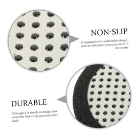 Healeved 3pcs Portable Heating Waist Support Pad Breathable Lumbar Warmth Accessory for Skiing Hiking Camping and Outdoor Activities Professional Comfort for Muscle Relief