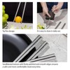 Boundless Voyage Titanium Chopsticks with Carrying Bag Ultralight Backpacking Gear